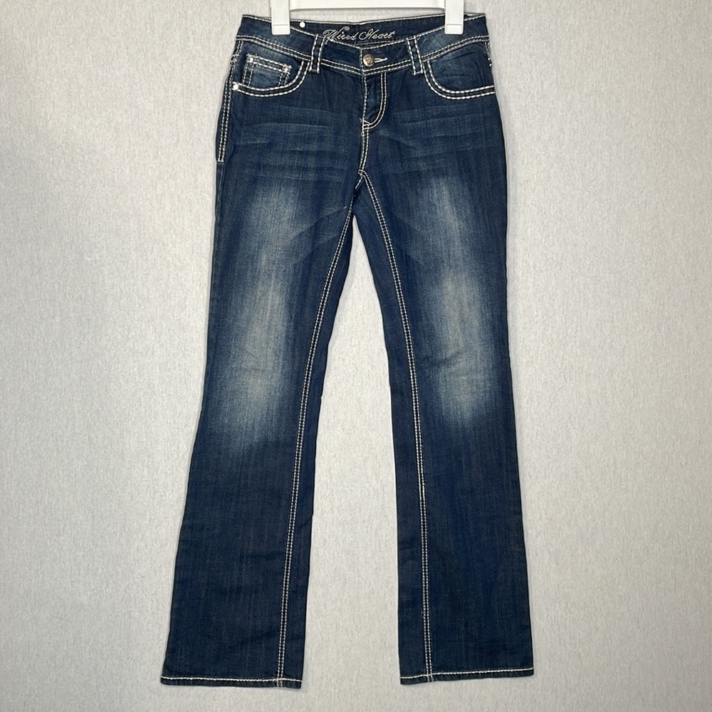 Wired Heart, boot cut Jeans.